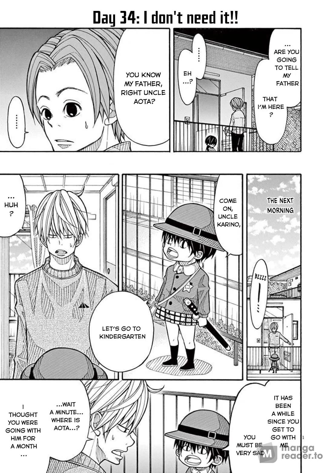Kotaro Lives Alone, Chapter 34 image 01